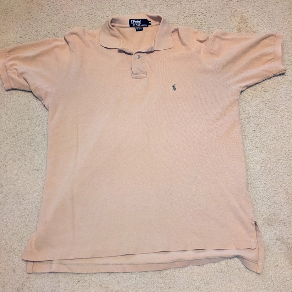 Polo by Ralph Lauren tan shirt